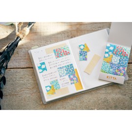 Kitta stickers are extremely versatile- they decorate our notebooks, letters, or souvenirs.