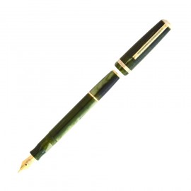 Elegant pen with gold trim.