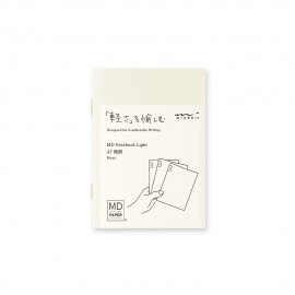 MD Paper Set of Notebooks Light A7 | Blank