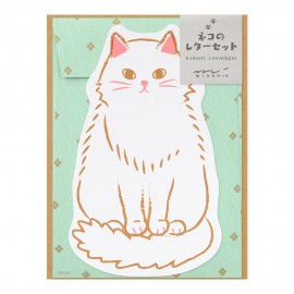 Letter Set Midori Die-cut Cat