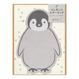 Letter Set Midori Die-cut Penguin