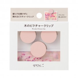 Midori Wooden Picture Clip Pink