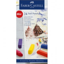 Pastele Suche Mini Faber Castell Creative Studio 24 kolory