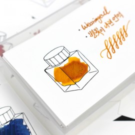 Cards for creating ink samples