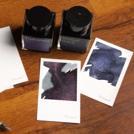A special lamination placed around the swatch will protect the ink from spilling.