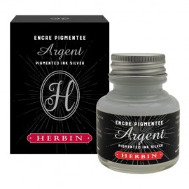J. Herbin Encre Pigmente Ink 30 ml | Silver