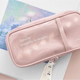 ICONIC Cottony Grand Pen Pouch Pink