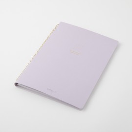 Coloured page notebook.