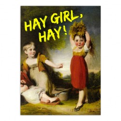 Kartka okolicznościowa Masterpieces | Hay Girl, Hay!