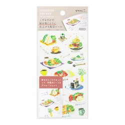 Stickers with a food theme.