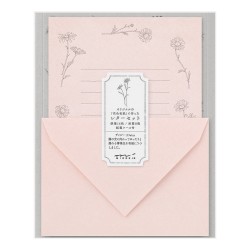 Letter set made from traditional washi paper.