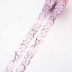 Willwa tape with illustration of Sakura flowers.