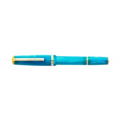 A fountain pen in the color of a warm sea.