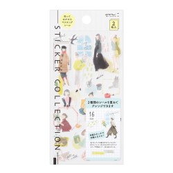 Midori Two Sheets Stickers | Fashion