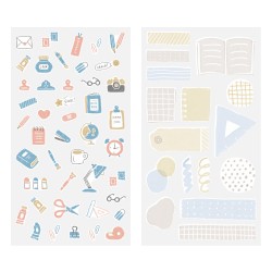 Midori Two Sheets Stickers | Stationery