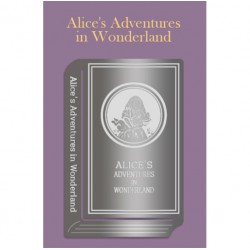 Wearingeul Metal Edge Bookmark World Classic Series |Alice in Wonderland