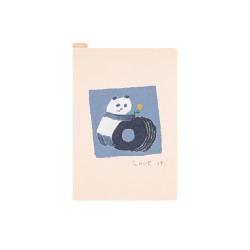 Liniuszek Hobonichi A6 | Jin Kitamura: Love it Panda