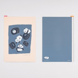 Liniuszek Hobonichi A5 | Jin Kitamura: Love it Panda