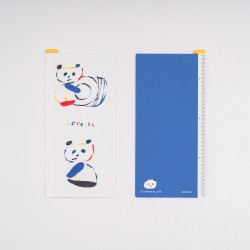 Ruled paper Hobonichi Pencil Board Weeks | Jin Kitamura: Love it Panda