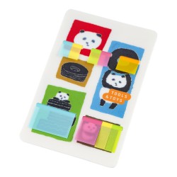 Translucent Sticky Notes Hobonichi | Jin Kitamura: Love it Panda