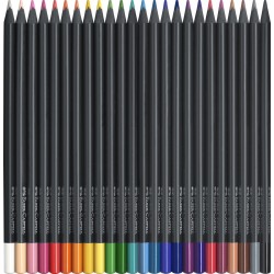 Faber-Castell Black Edition Colour Pencil 24 pcs