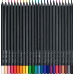 Faber-Castell Black Edition Colour Pencil 24 pcs
