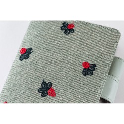 Notebook cover in A6 size.