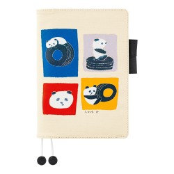 Okładka na kalendarz Hobonichi Techo A5 | Jin Kitamura: Love it Panda