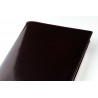 Leather notebook cover in A5 size.