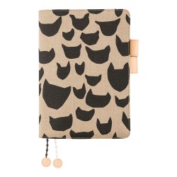 Notebook cover in A5 size.