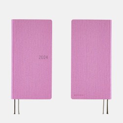 Kalendarz Tygodniowy 2024 Hobonichi Techo Weeks Mega | Colors: Lavender | Edycja angielska