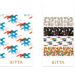Hitotoki Kitta Index Washi Labels Pattern