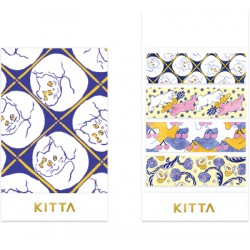 Hitotoki Kitta Index Washi Labels | Animal