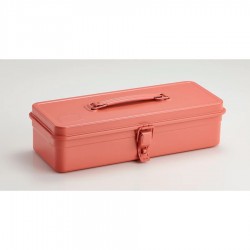 Toyo Steel Trunk Shape Toolbox T-320PO | Living Coral