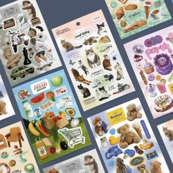 ICONIC Just Object Sticker Pack | Cool Kitty