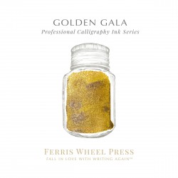 Calligraphy Ink Ferris Wheel Press | Golden Gala 28 ml