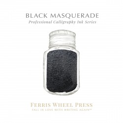 Atrament do kaligrafii Ferris Wheel Press | Fanciful Events: Black Masquerade 28ml
