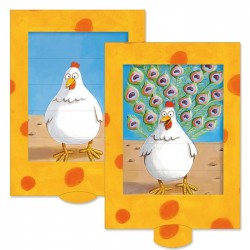 Greeting Card Curiosi | Chicken