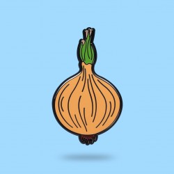 Paw Generation Enamel Pin | Onion