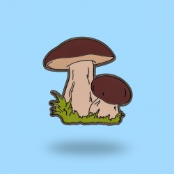 Paw Generation Enamel Pin | Mushrooms