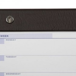 Gallery Leather Undated Weekly Pad Planner