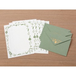 Midori Letter Set | Leaves