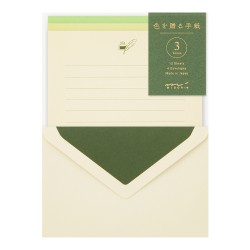 Midori Letter Set 916 Green