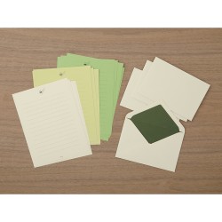 Midori Letter Set | Green