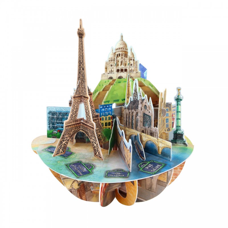 Santoro Pirouettes Greeting Card | Paris