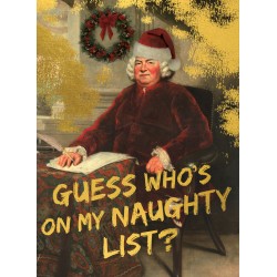 Kartka świąteczna Santoro | Guess Who's on My Naughty List?