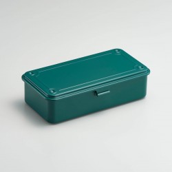 Toyo Steel Trunk Shape Toolbox T-190AG | Antique Green