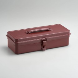 Toyo Steel Trunk Shape Toolbox Antique Brown