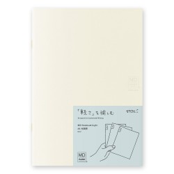 Zestaw notatników MD Paper Light A5 | Kratka | A