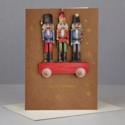 Christmas Card Nutcracker
